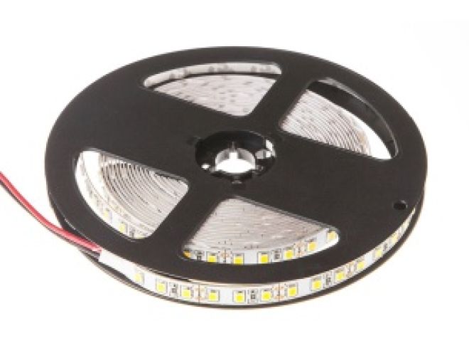 24v Лента диод.  60 SMD (5050) 100см  красная (5шт. на катушке)