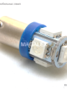 Светодиод Т8,5  5 SMD (5050) (син.)