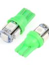 Светодиод Т10  5 SMD (5050) (зел.)