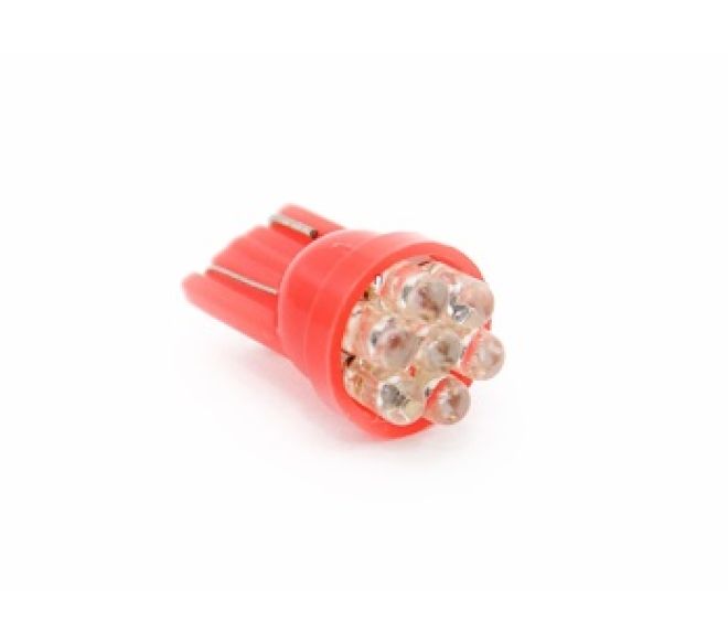 Светодиод Т10  7 Led  (крас.)