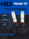 Светодиод 1S 6000k. HB3 GSP-19 36w 12-32v